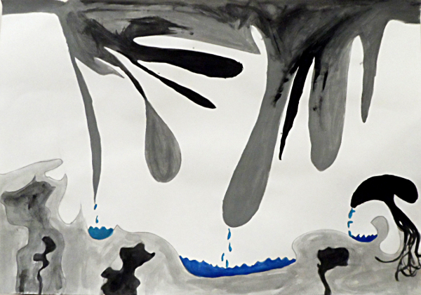 Zoe Wessely: Black White and Blue