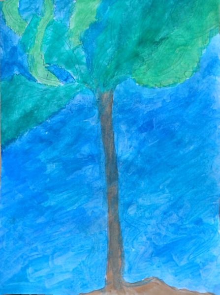 Zoe Wessely: Blaubaum